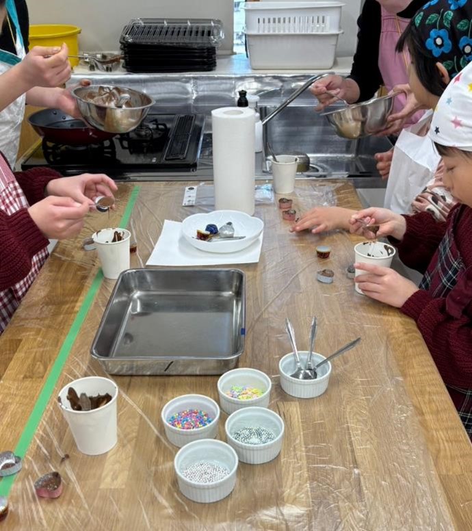 チョコレートづくり