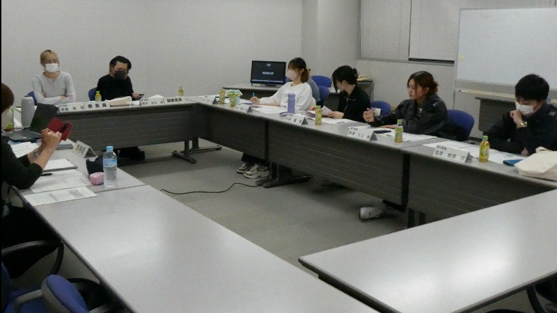 二十歳の祝い実行委員会議風景
