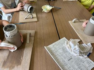 マグカップ陶芸教室(北泉公民館)