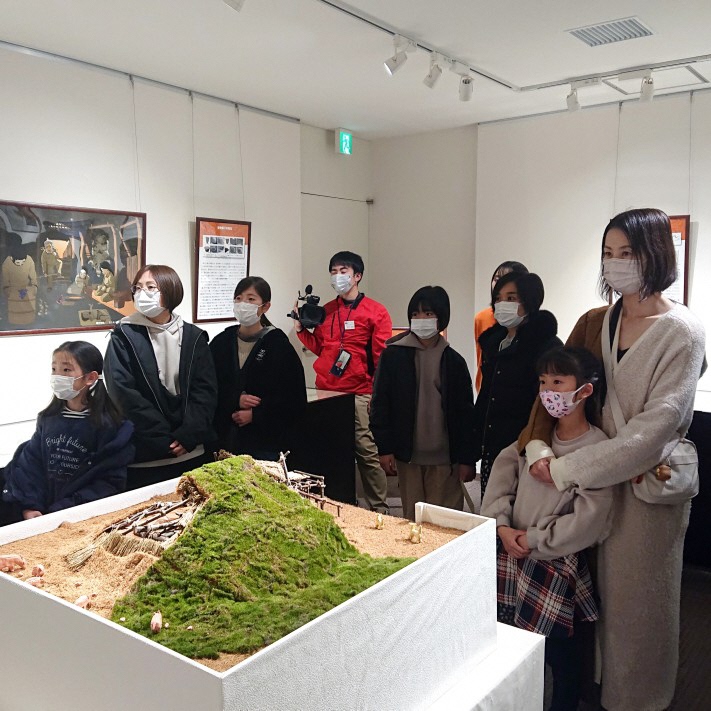 企画展関連イベント「縄文時代を描こう」当日の様子