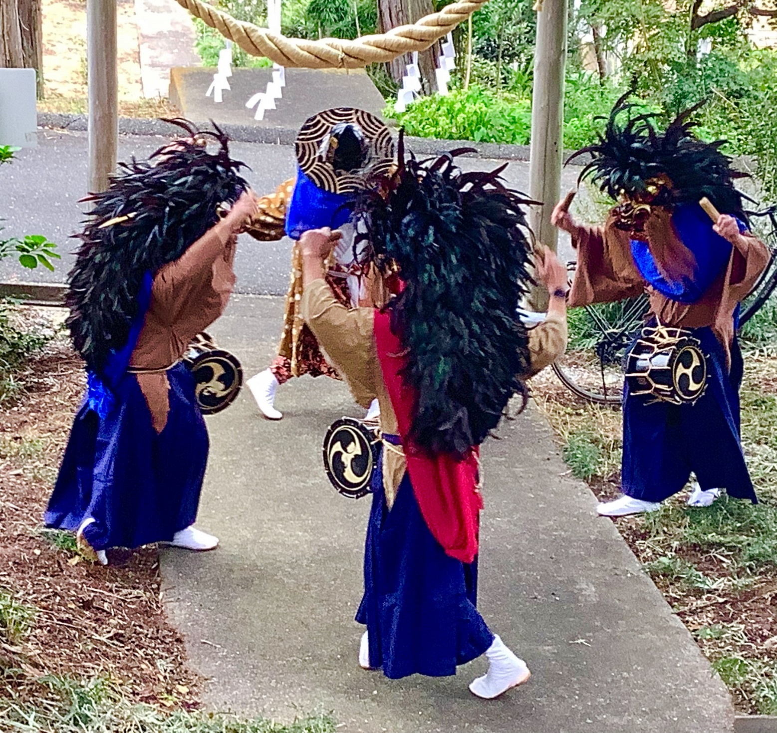 吉田林の獅子舞