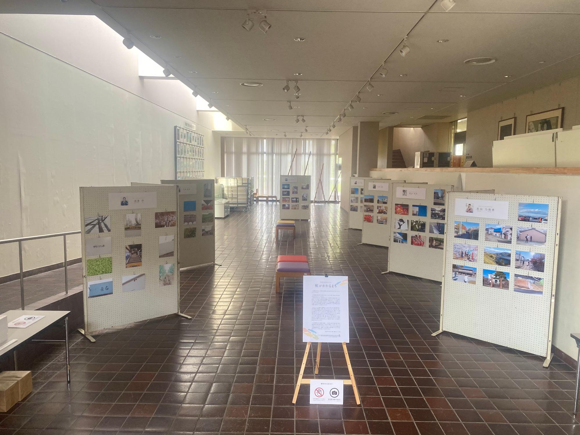 セルディで開催した写真展の様子