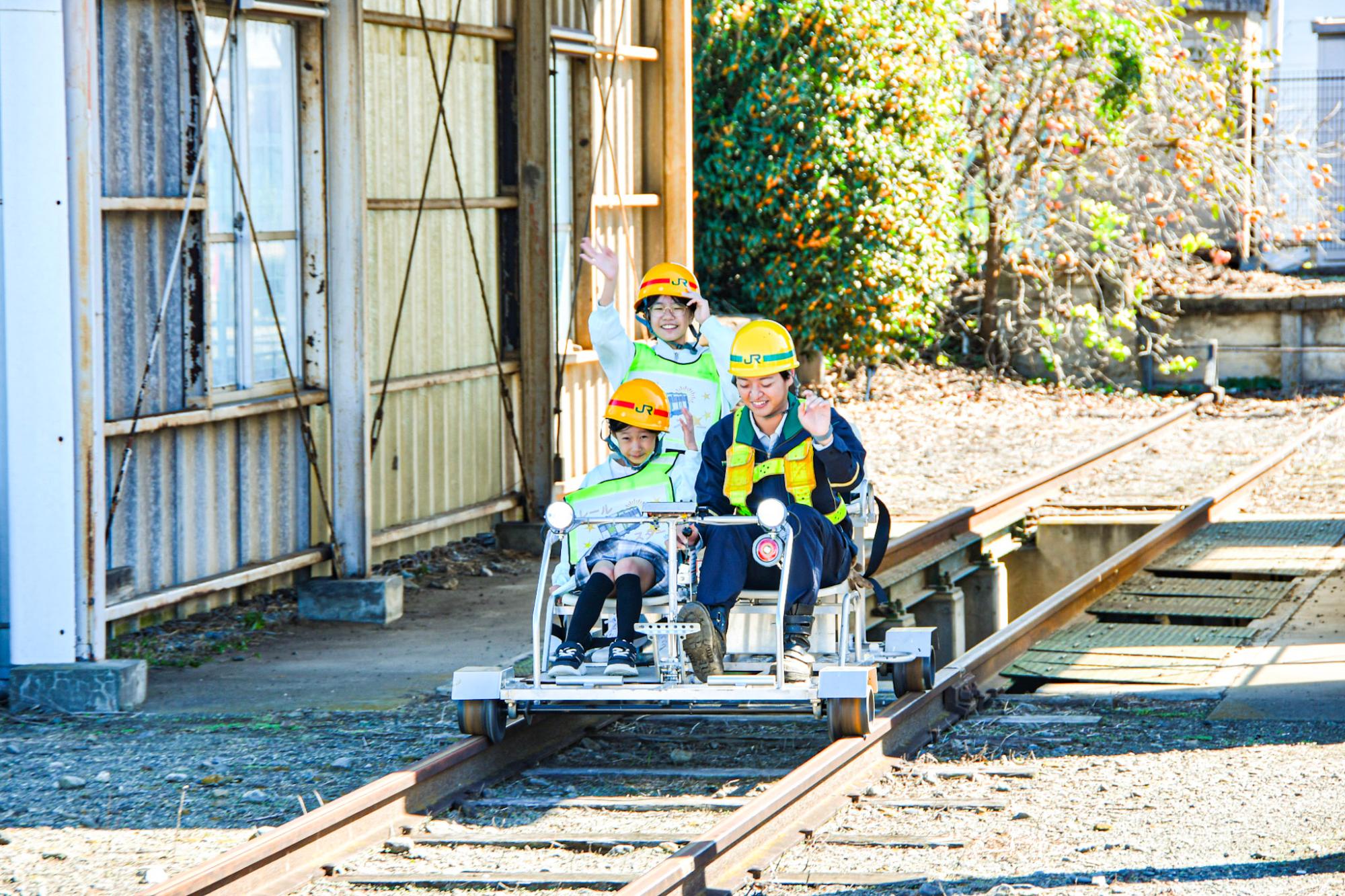 レールスター乗車体験