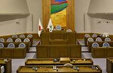 市議会議場