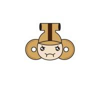 口を結んで怒っているはにぽんのデザイン