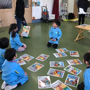 新入学園児の交通安全教室