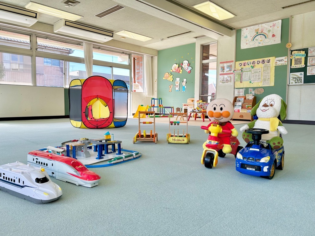 前原児童センターの遊戯室の写真