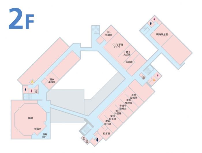 2階フロア図