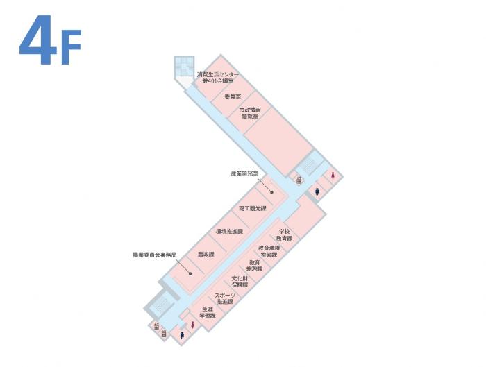 4階フロア図