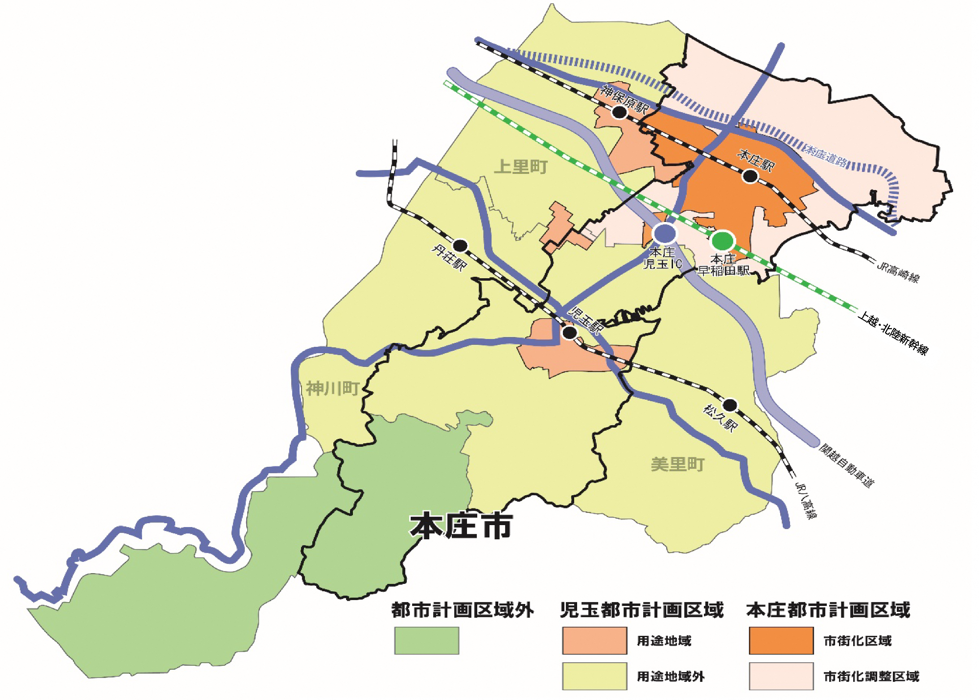 都市計画区域図