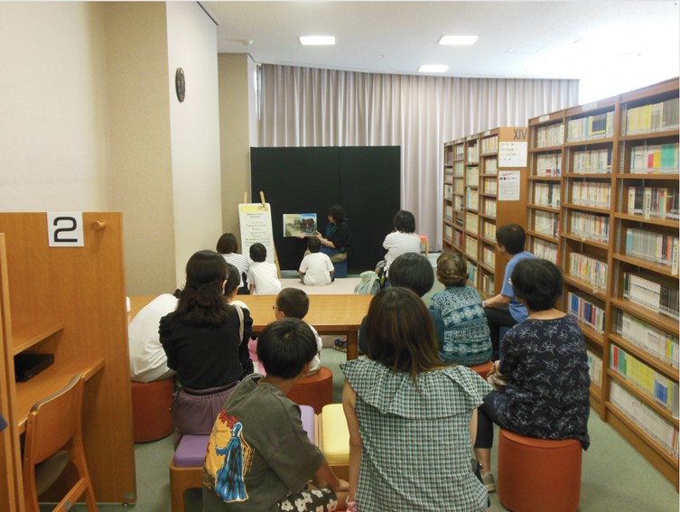 児玉分館夏休み企画おはなしのつどい