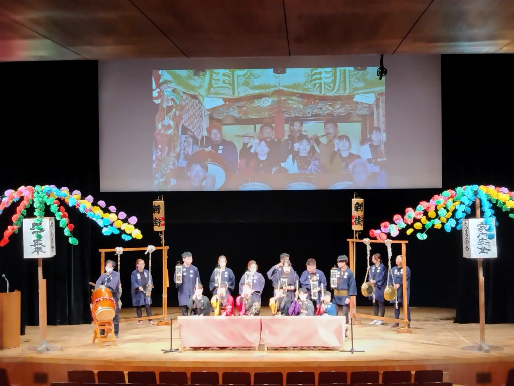 こだままつりばやし・和太鼓共演会