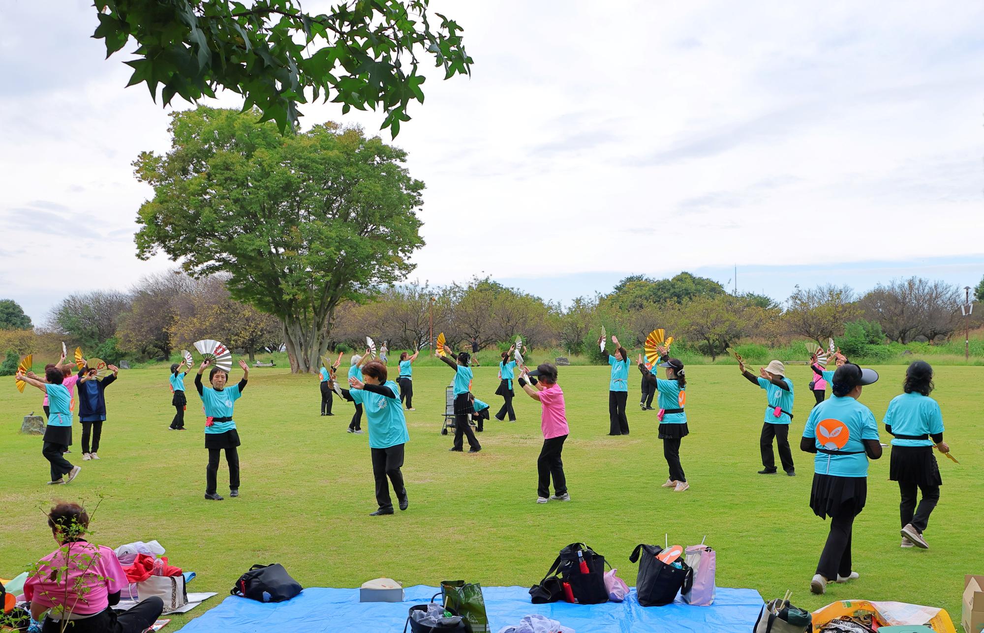 民謡体験コーナー