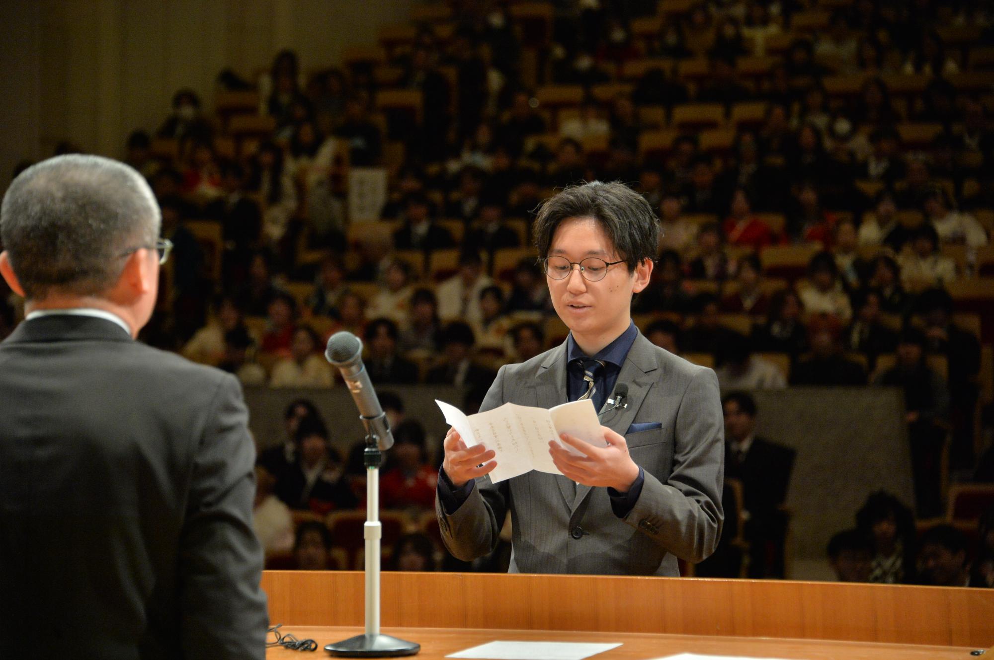 実行委員の二十歳の誓い