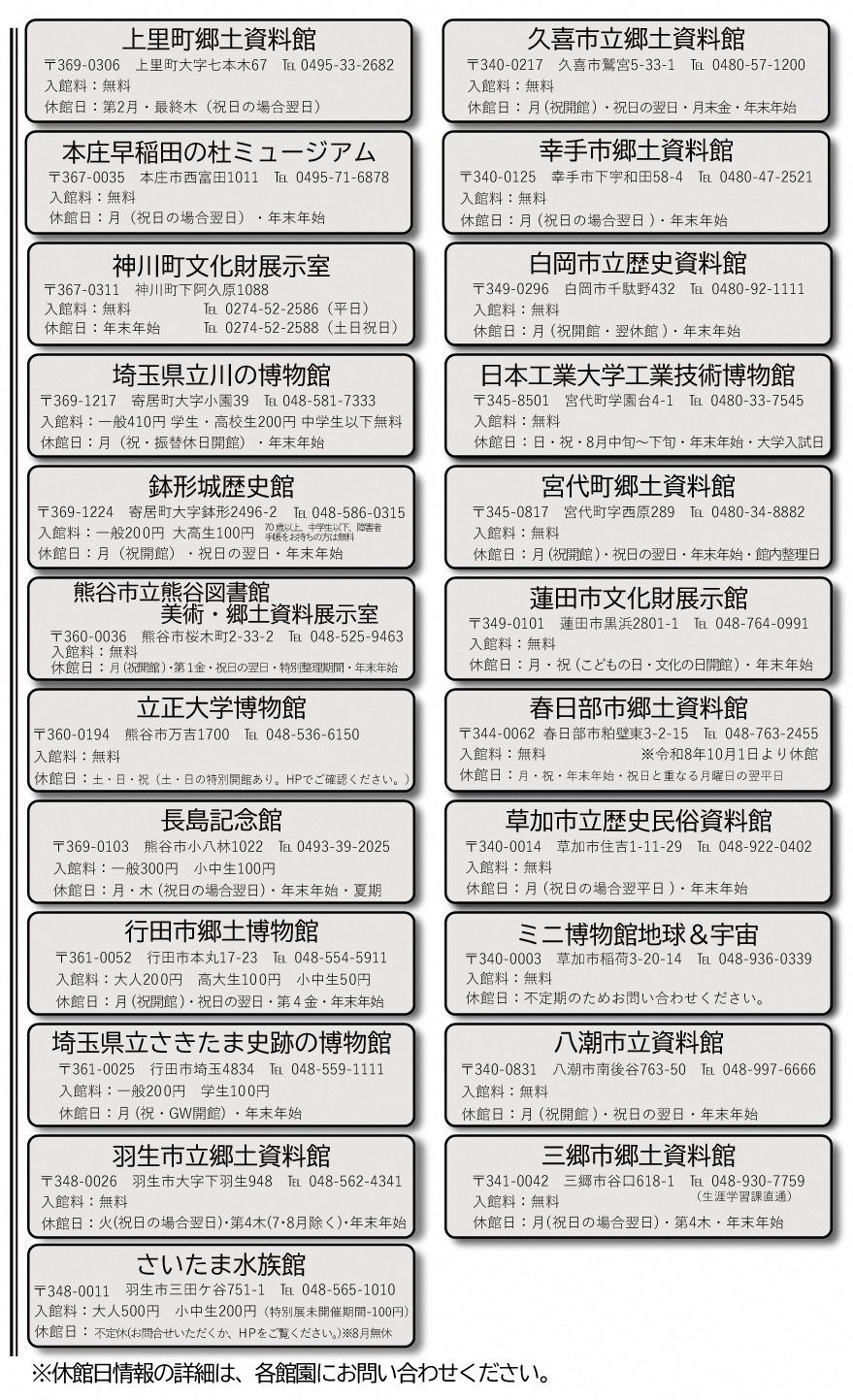 スタンプラリー参加館