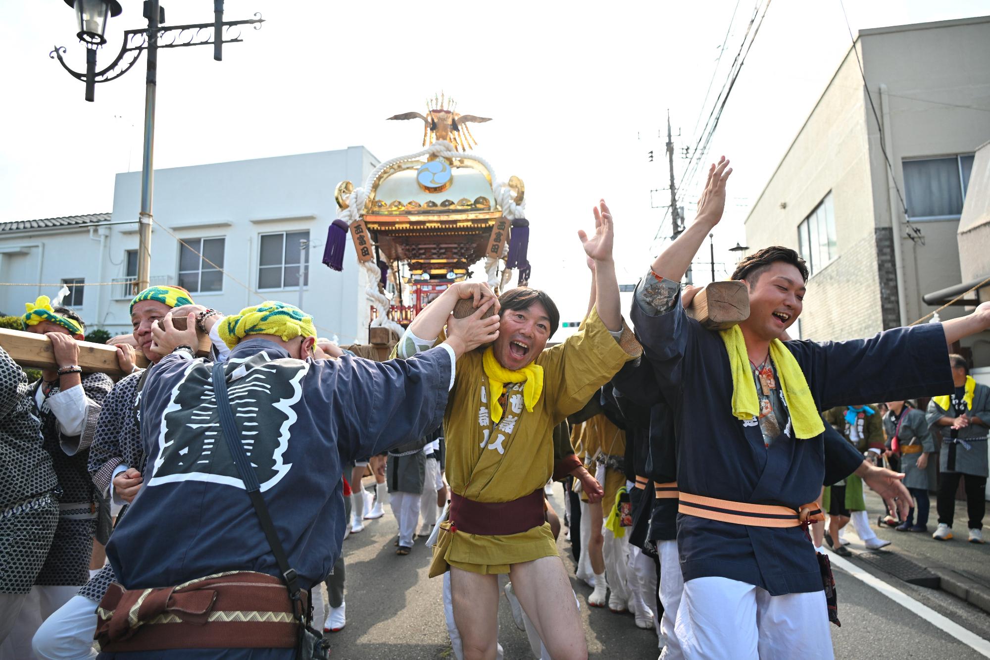 本庄祇園まつりみこし巡行
