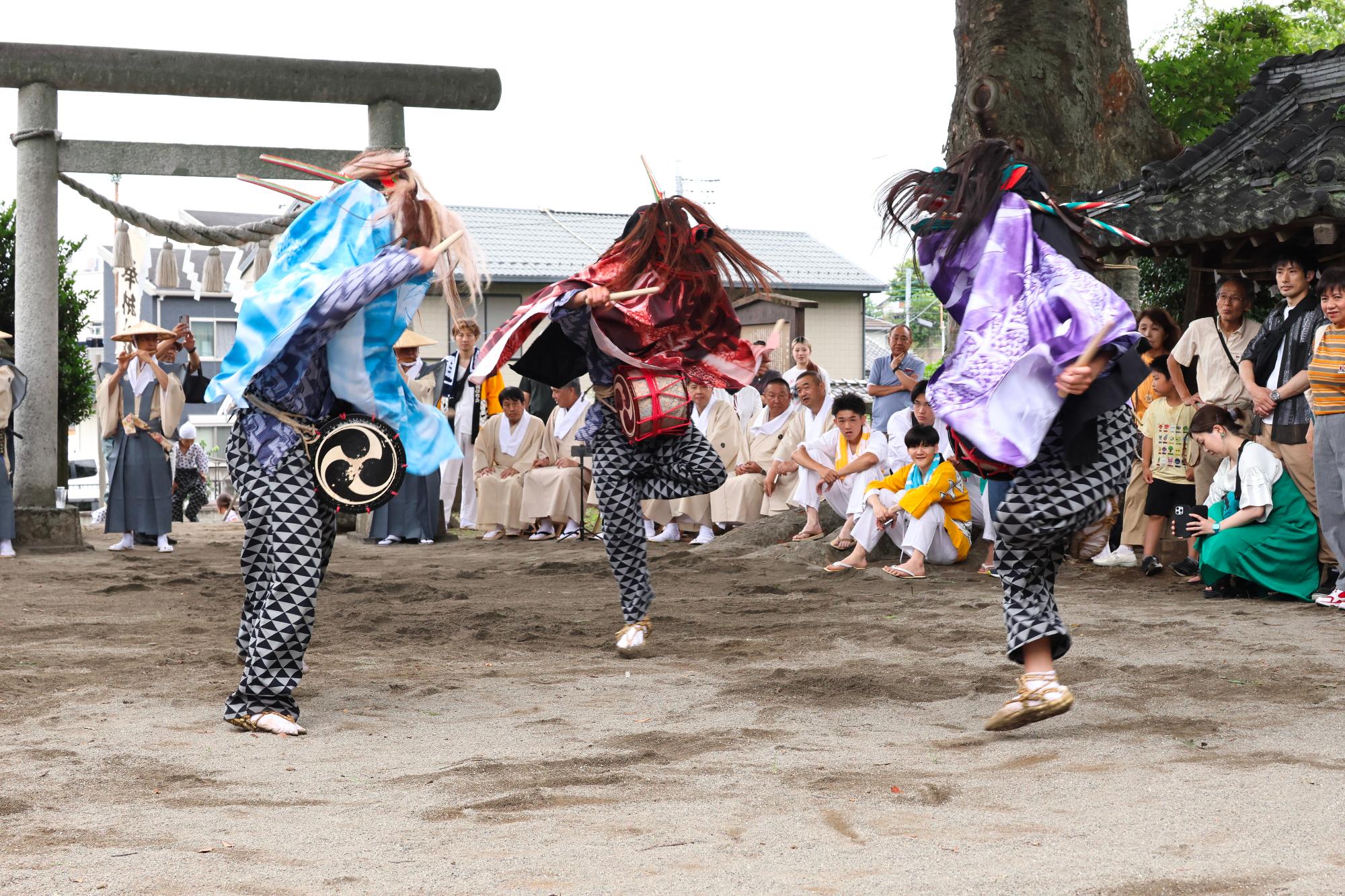 本庄祇園まつり台町の獅子舞