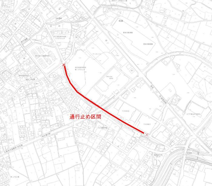 交通規制図