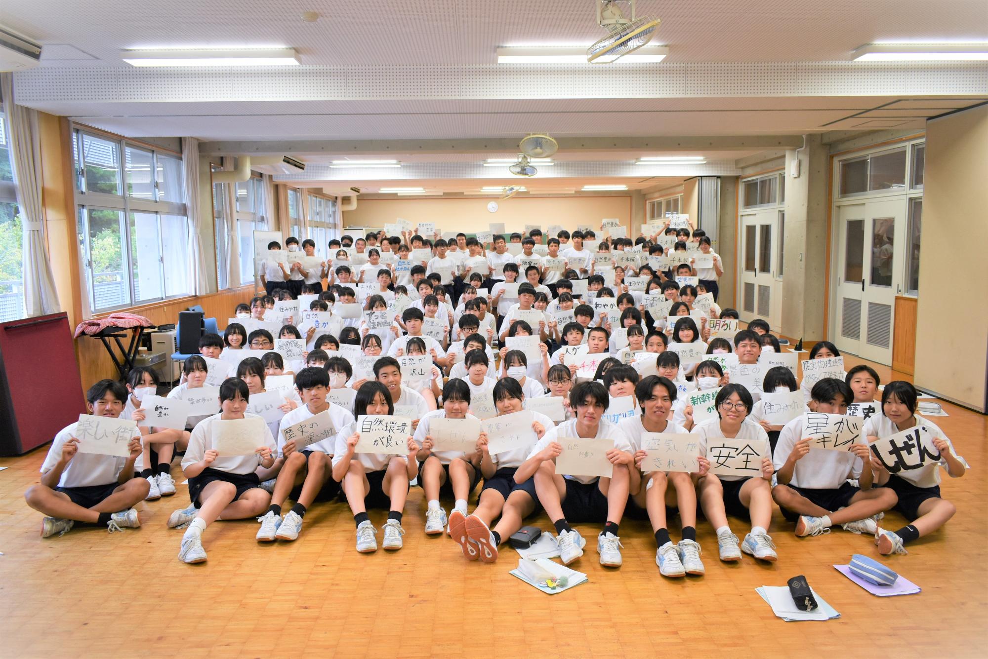 令和7年「まちの声を集める」ワーク写真