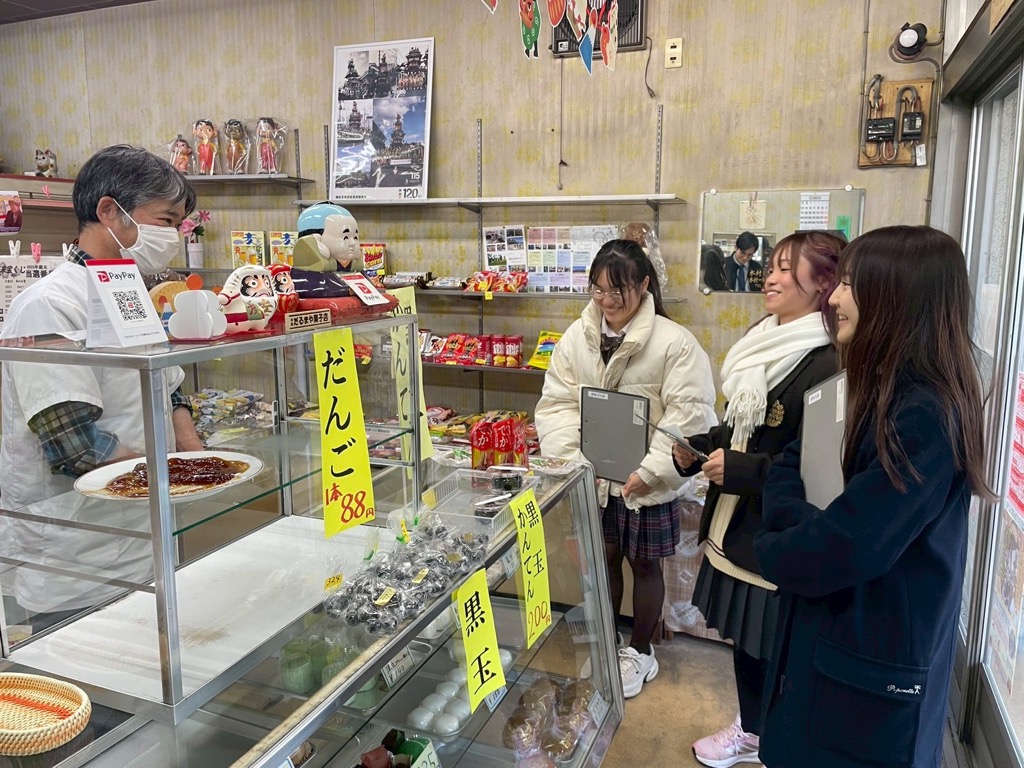 だるまや菓子店さんへ協力の依頼