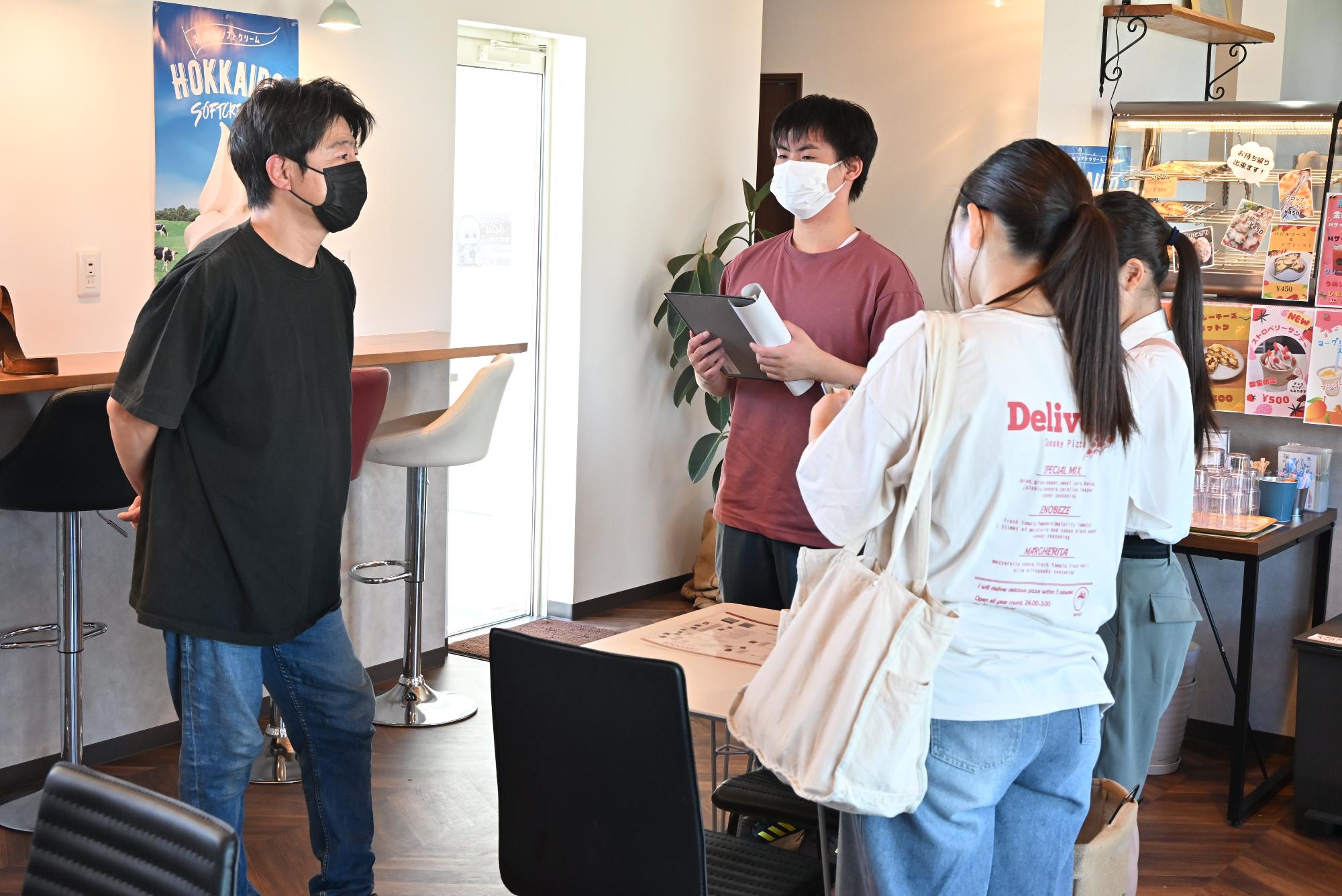 ランドリーカフェサウへのインタビュー