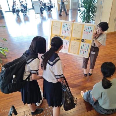 シール投票場面３